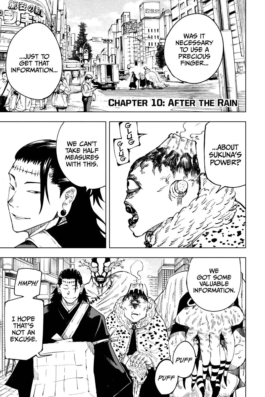 Read Jujutsu Kaisen Chapter 10 Page 1