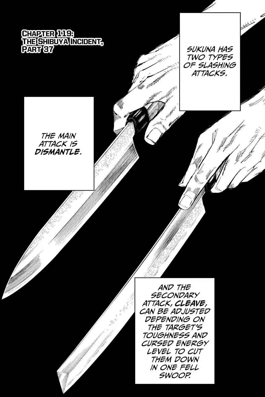 Read Jujutsu Kaisen Chapter 119 Page 1