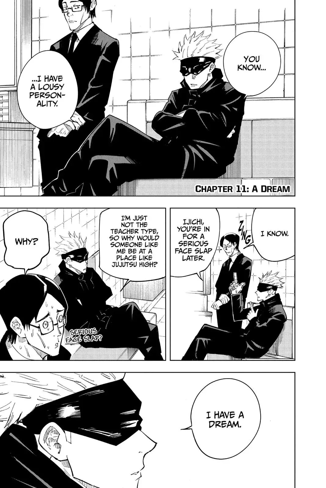 Read Jujutsu Kaisen Chapter 11 Page 1