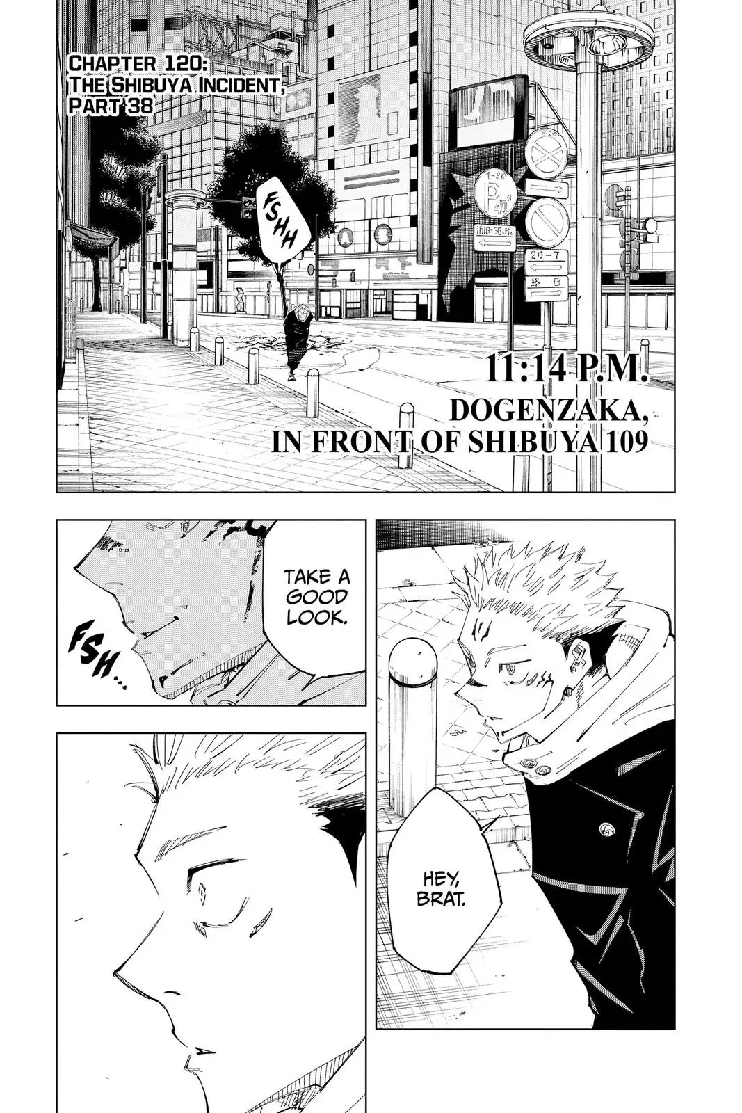 Read Jujutsu Kaisen Chapter 120 Page 1
