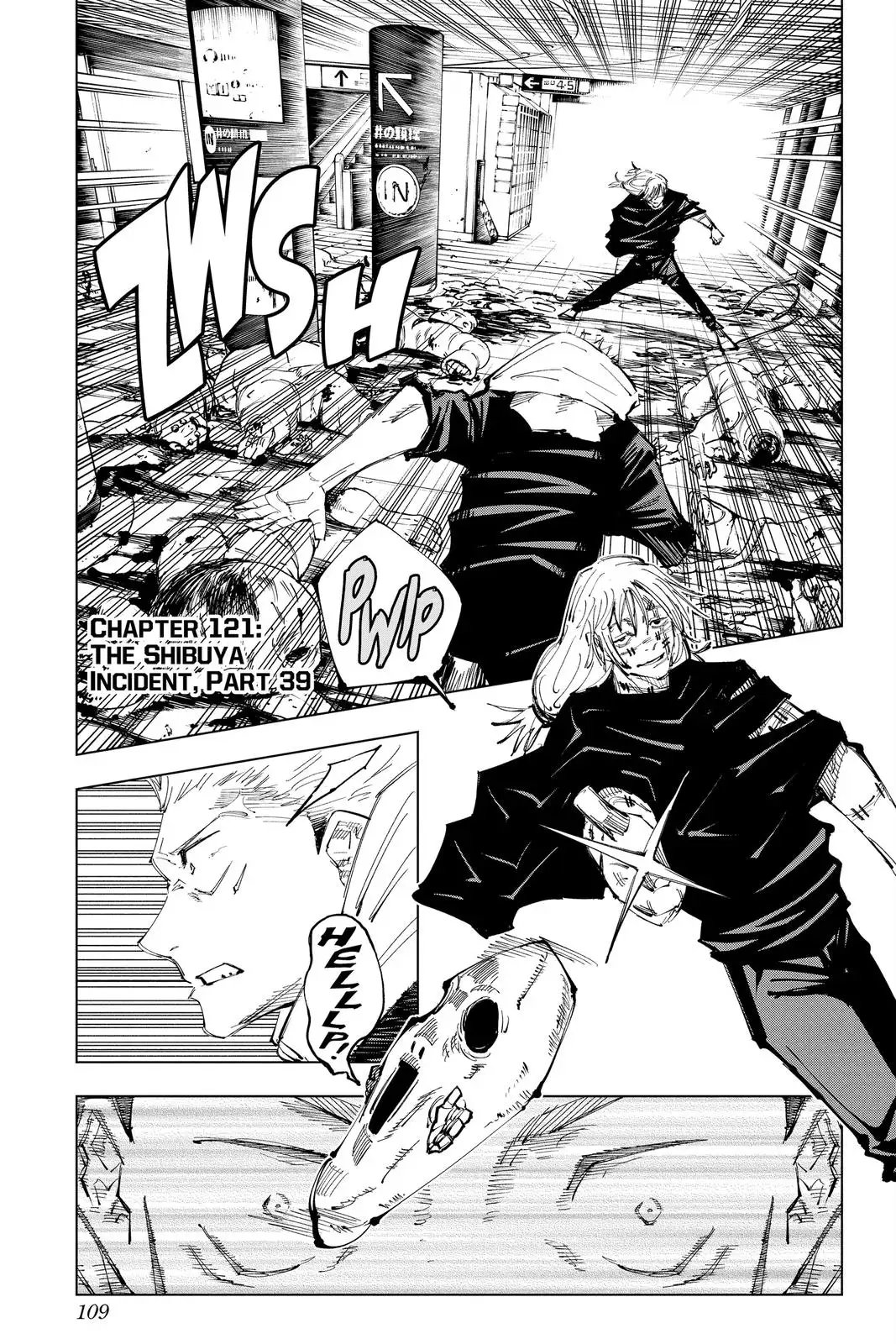 Read Jujutsu Kaisen Chapter 121 Page 1