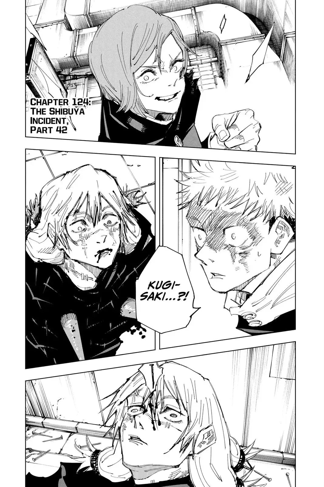 Read Jujutsu Kaisen Chapter 124 Page 1