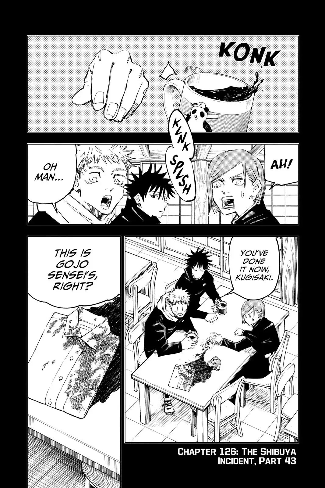Read Jujutsu Kaisen Chapter 126 Page 1