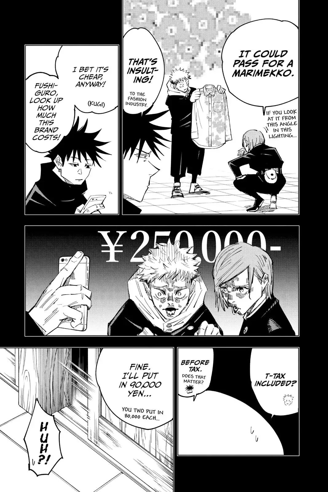 Read Jujutsu Kaisen Chapter 126 Page 3