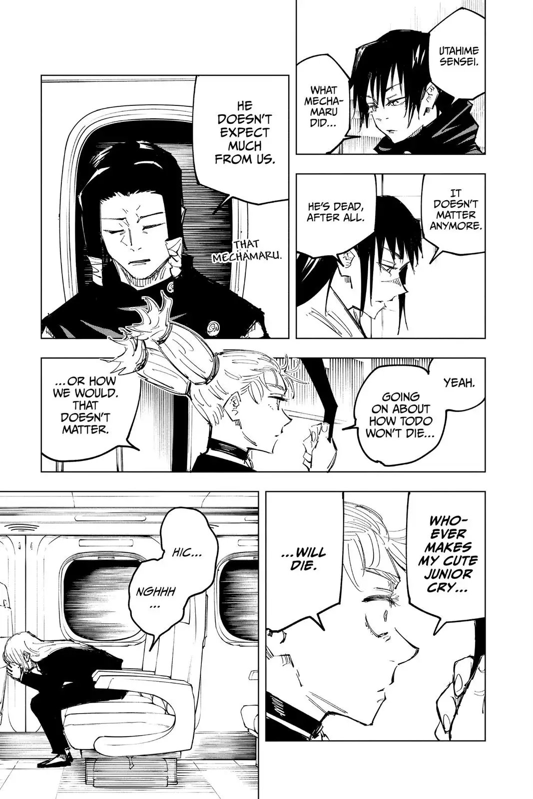 Read Jujutsu Kaisen Chapter 128 Page 7