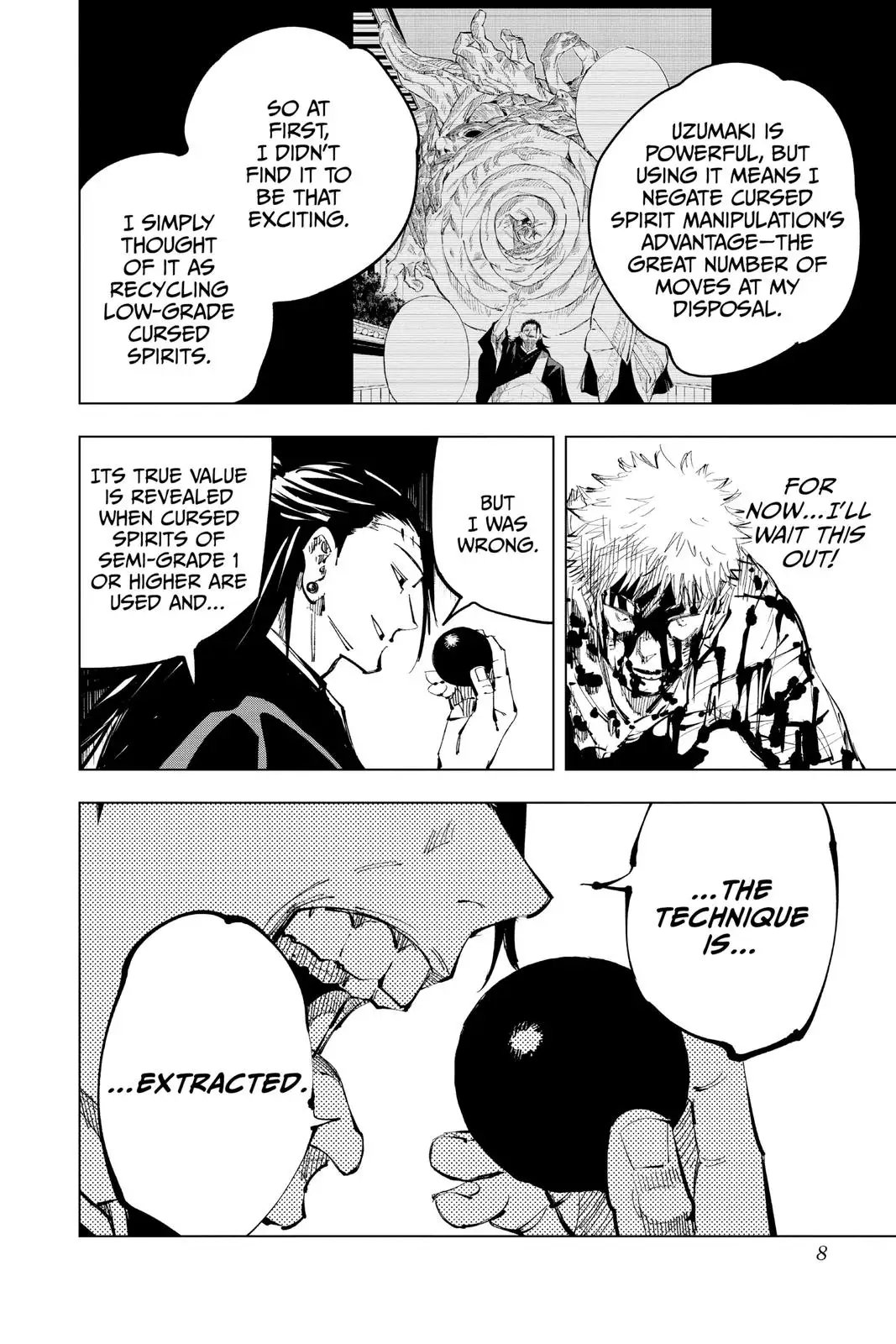 Read Jujutsu Kaisen Chapter 134 Page 8