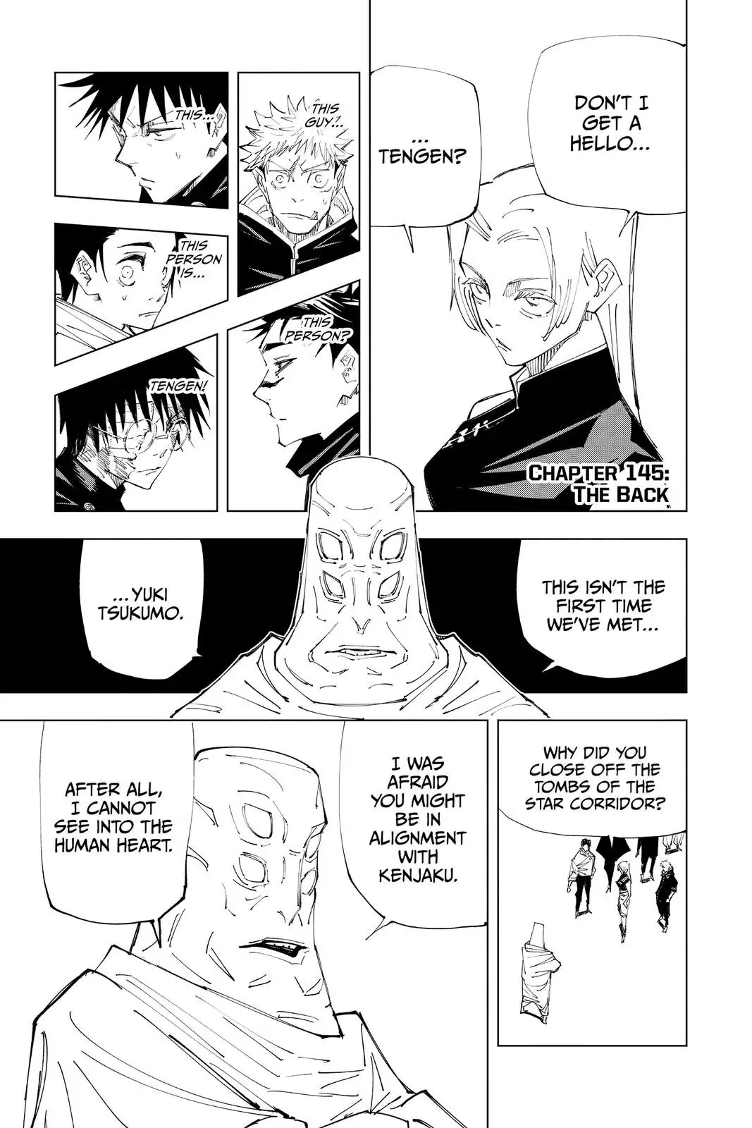 Read Jujutsu Kaisen Chapter 145 Page 1