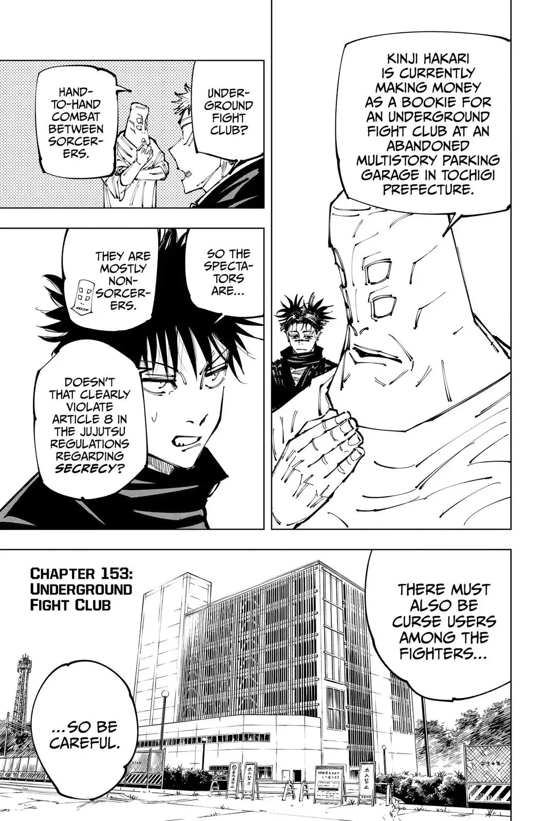 Read Jujutsu Kaisen Chapter 153 Page 7