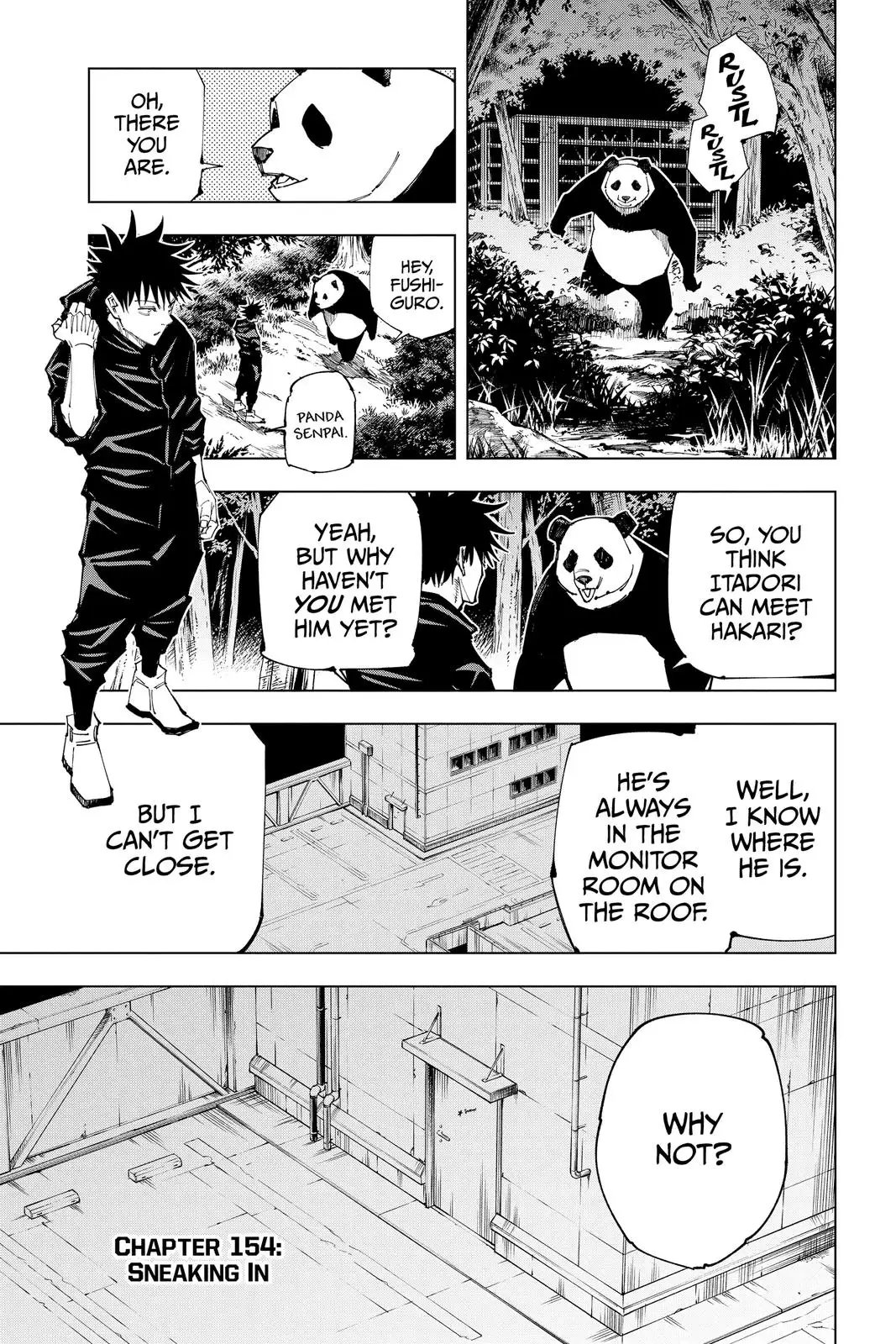Read Jujutsu Kaisen Chapter 154 Page 1