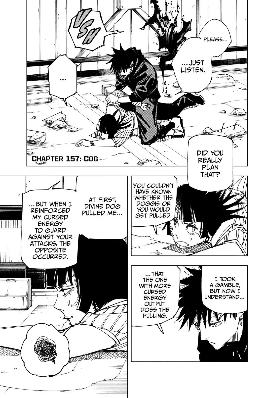 Read Jujutsu Kaisen Chapter 157 Page 1
