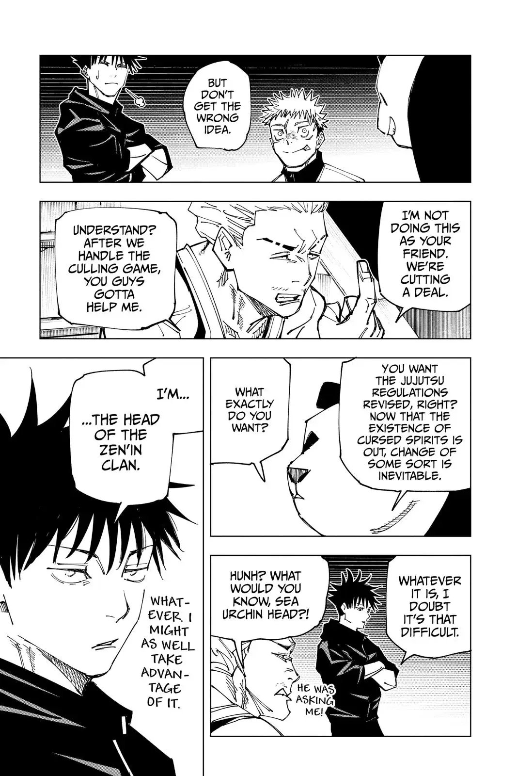 Read Jujutsu Kaisen Chapter 158 Page 3