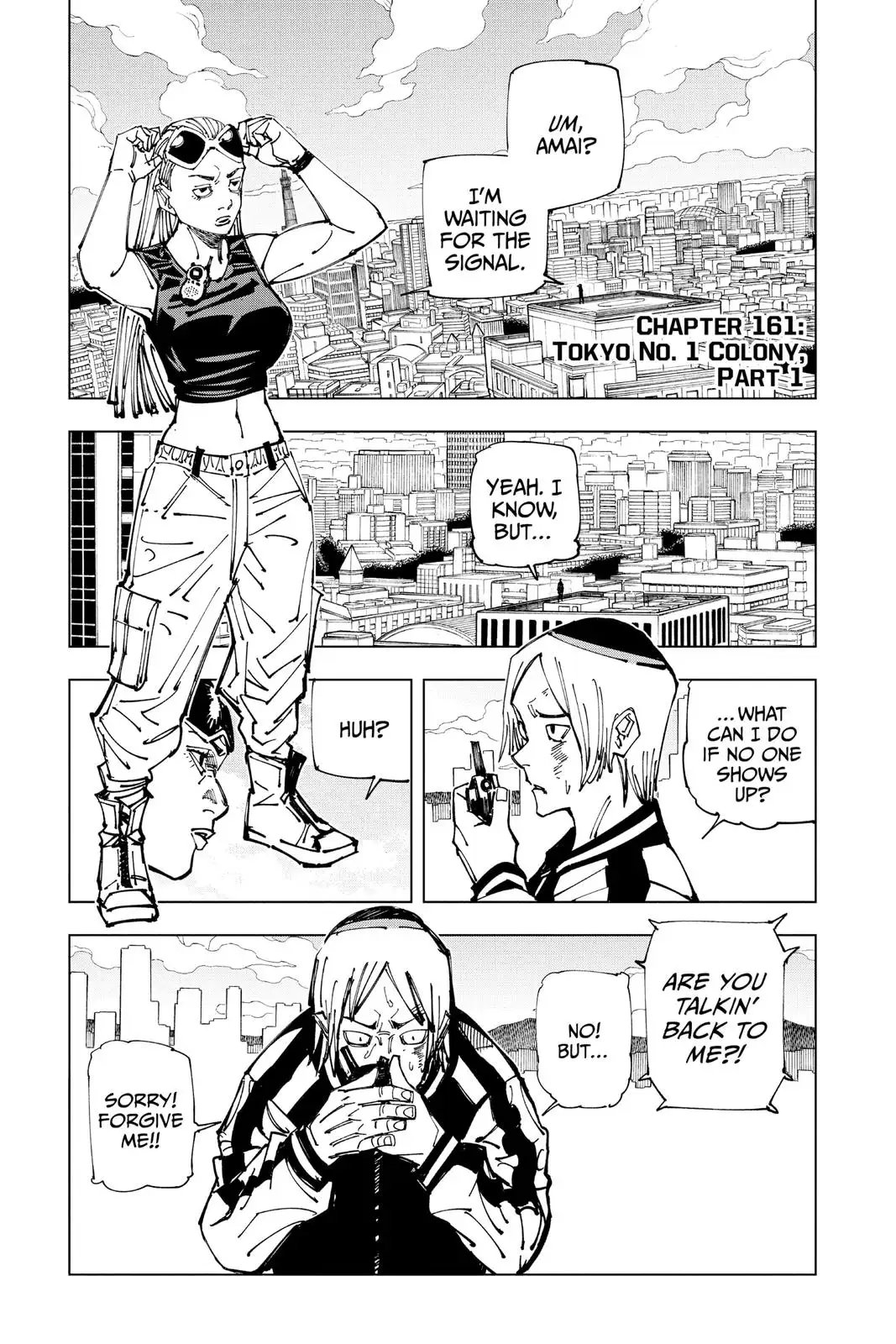Read Jujutsu Kaisen Chapter 161 Page 1