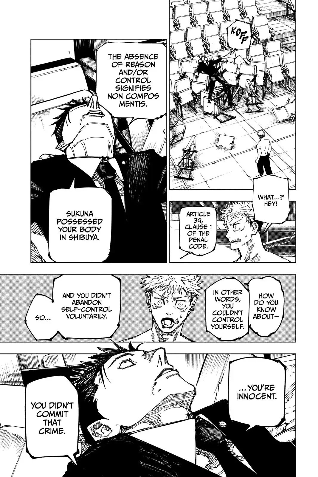 Read Jujutsu Kaisen Chapter 166 Page 15