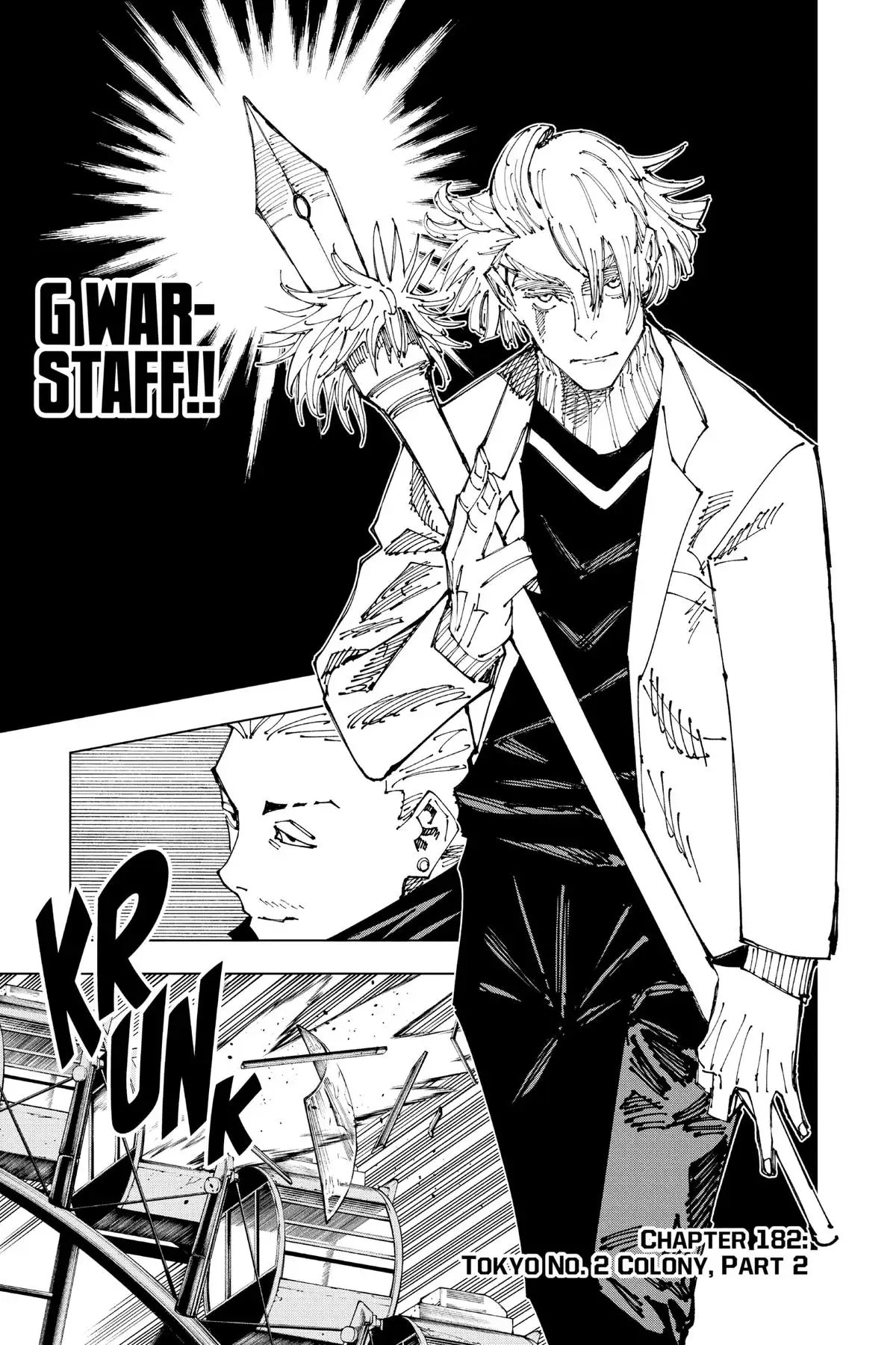 Read Jujutsu Kaisen Chapter 182 Page 1