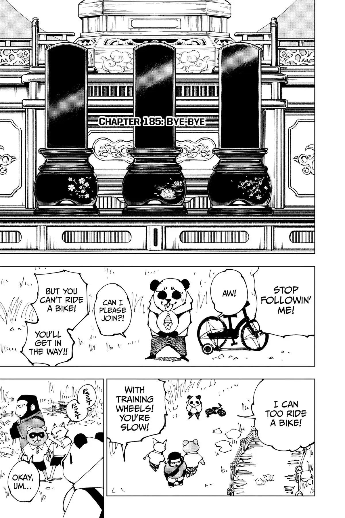 Read Jujutsu Kaisen Chapter 185 Page 3