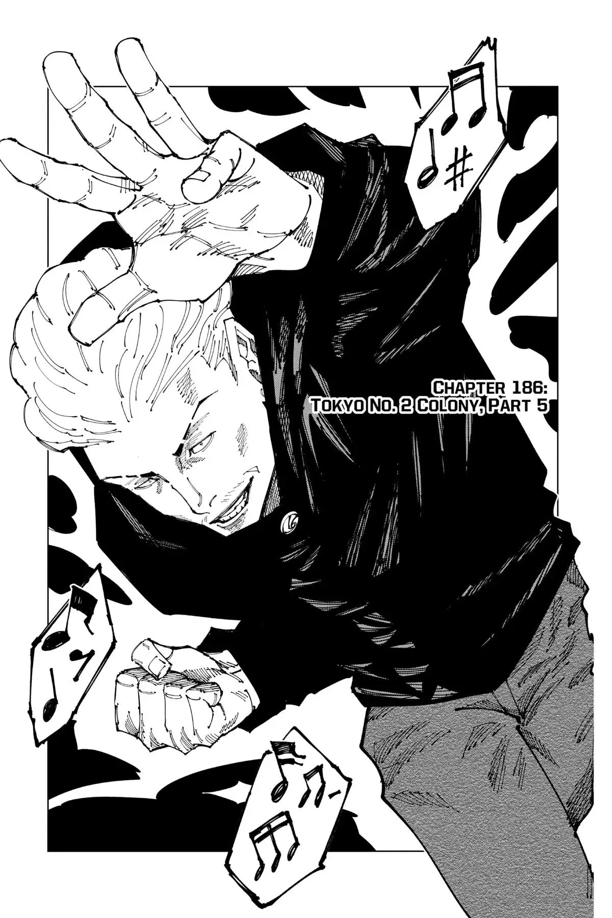 Read Jujutsu Kaisen Chapter 186 Page 1