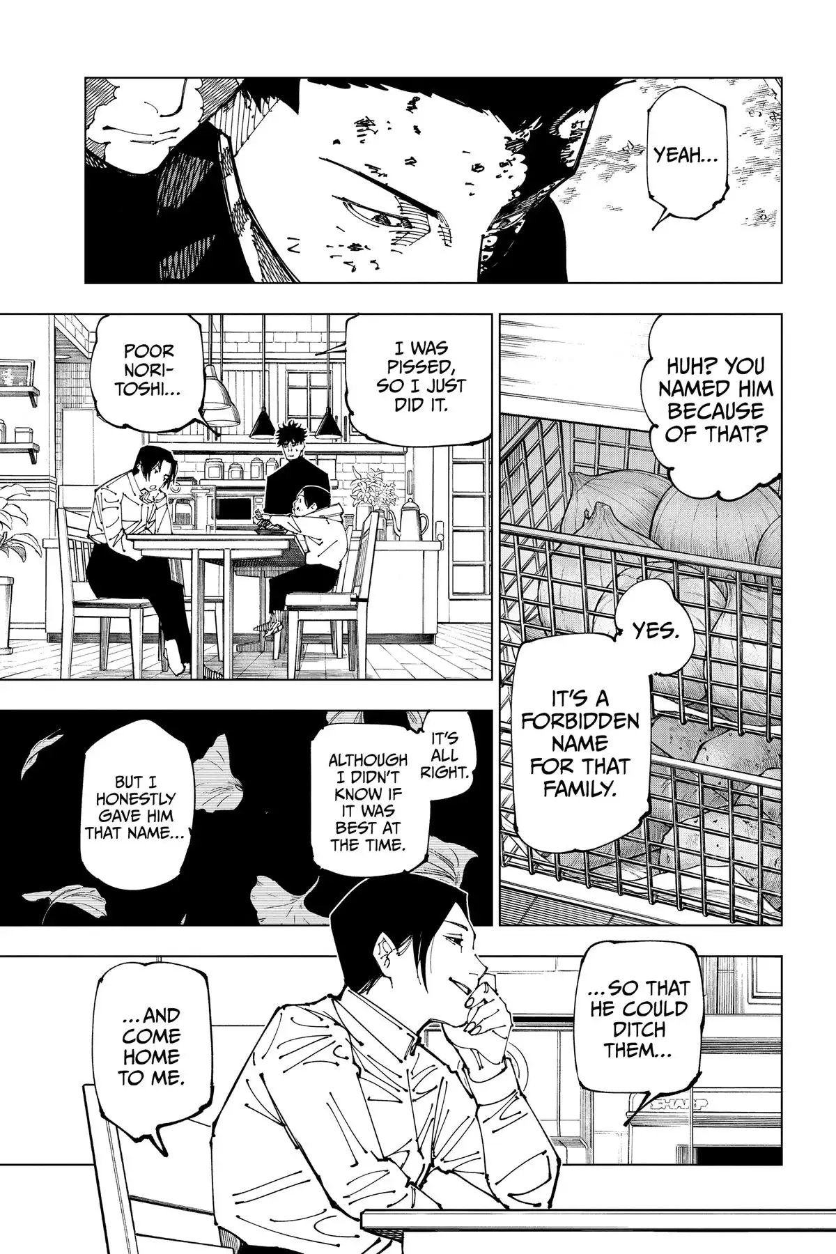Read Jujutsu Kaisen Chapter 199 Page 3