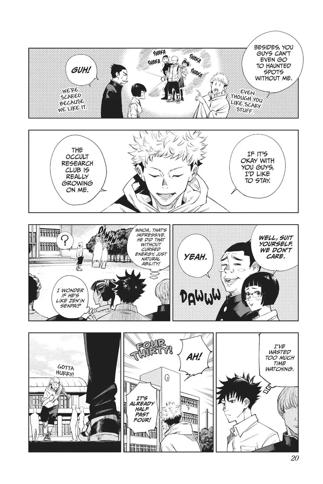 Read Jujutsu Kaisen Chapter 1 Page 20