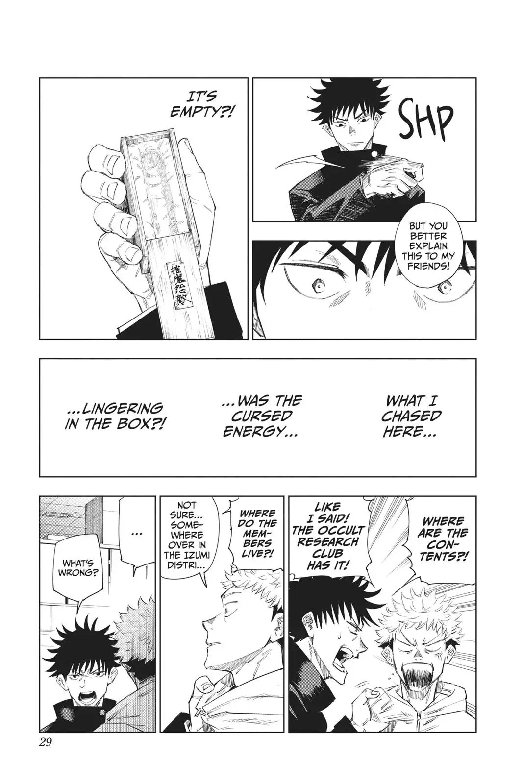 Read Jujutsu Kaisen Chapter 1 Page 29
