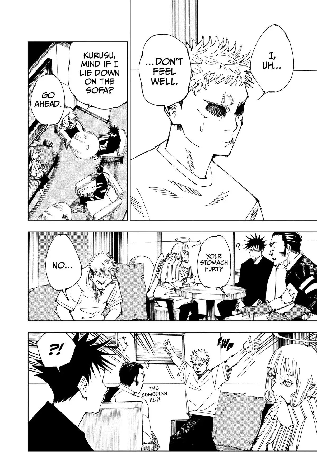 Read Jujutsu Kaisen Chapter 200 Page 8