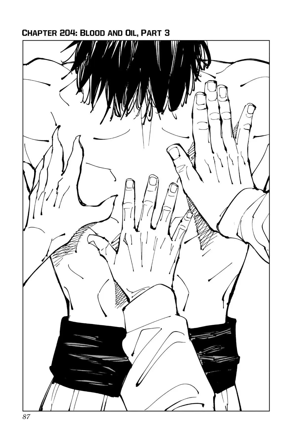 Read Jujutsu Kaisen Chapter 204 Page 1