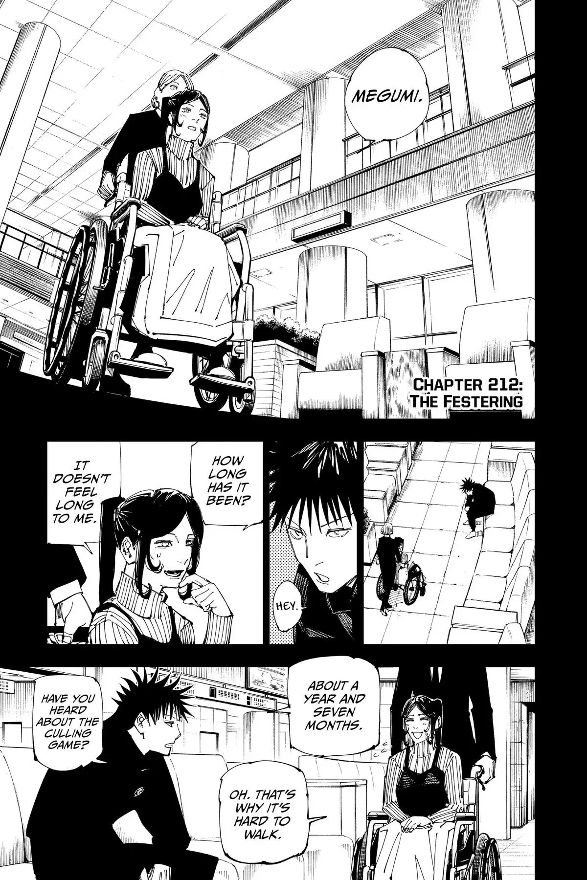 Read Jujutsu Kaisen Chapter 212 Page 1