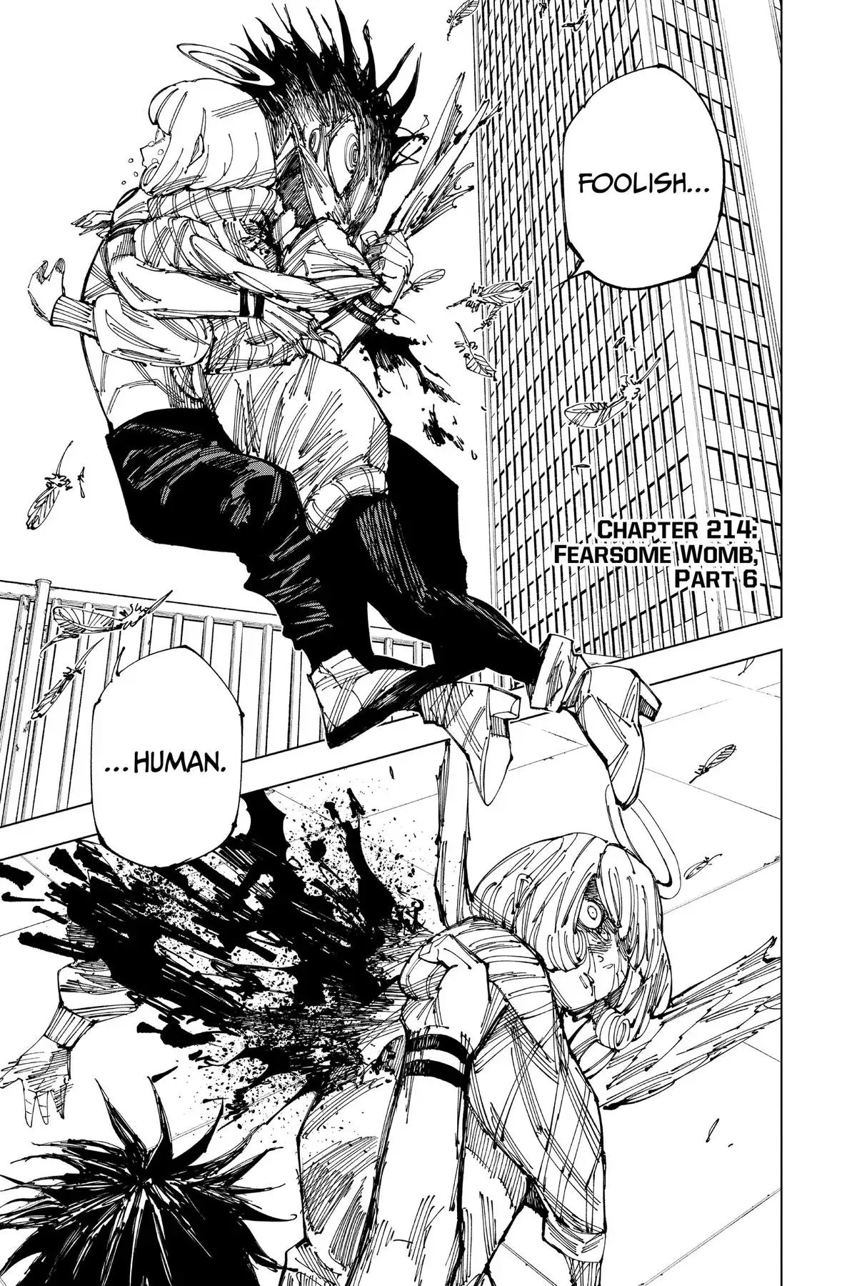 Read Jujutsu Kaisen Chapter 214 Page 1