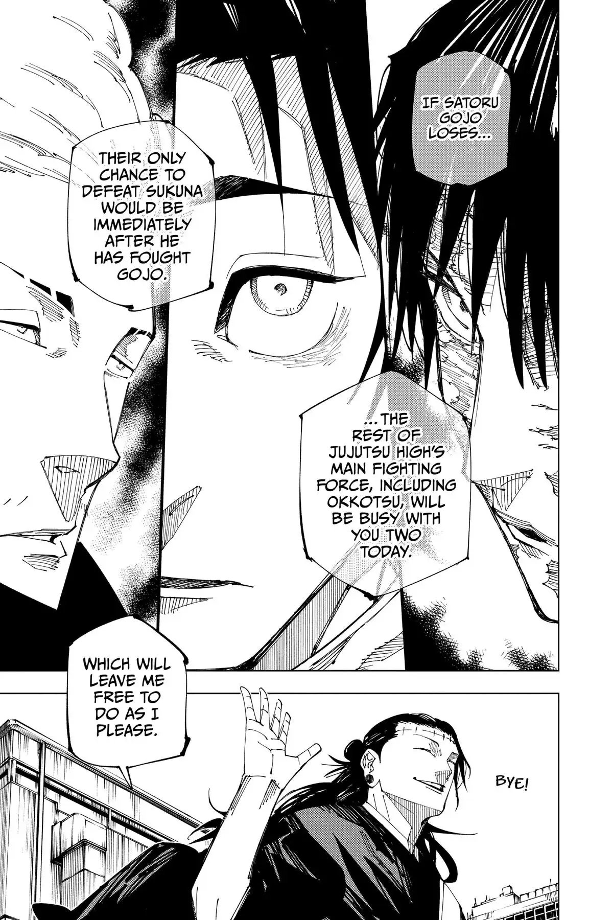 Read Jujutsu Kaisen Chapter 222 Page 13