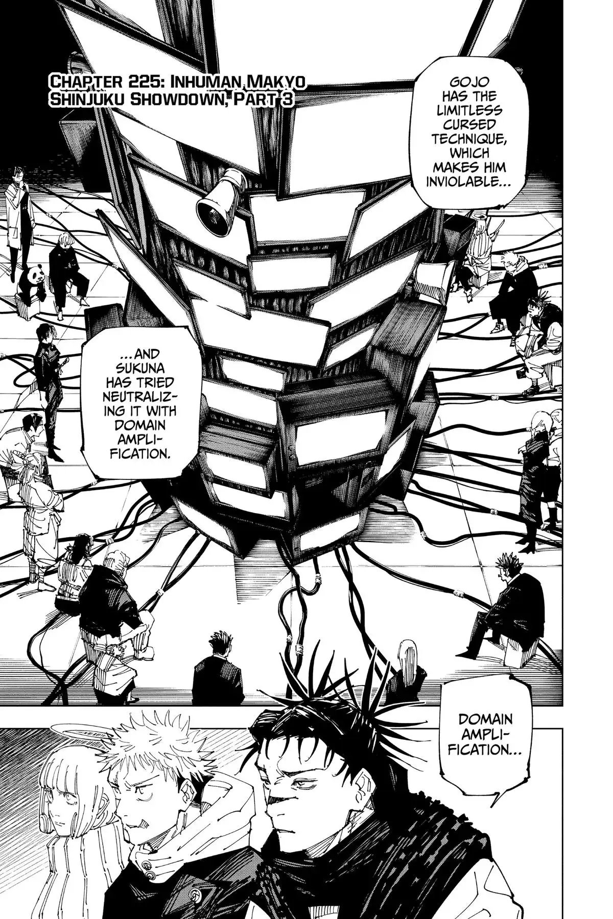 Read Jujutsu Kaisen Chapter 225 Page 1