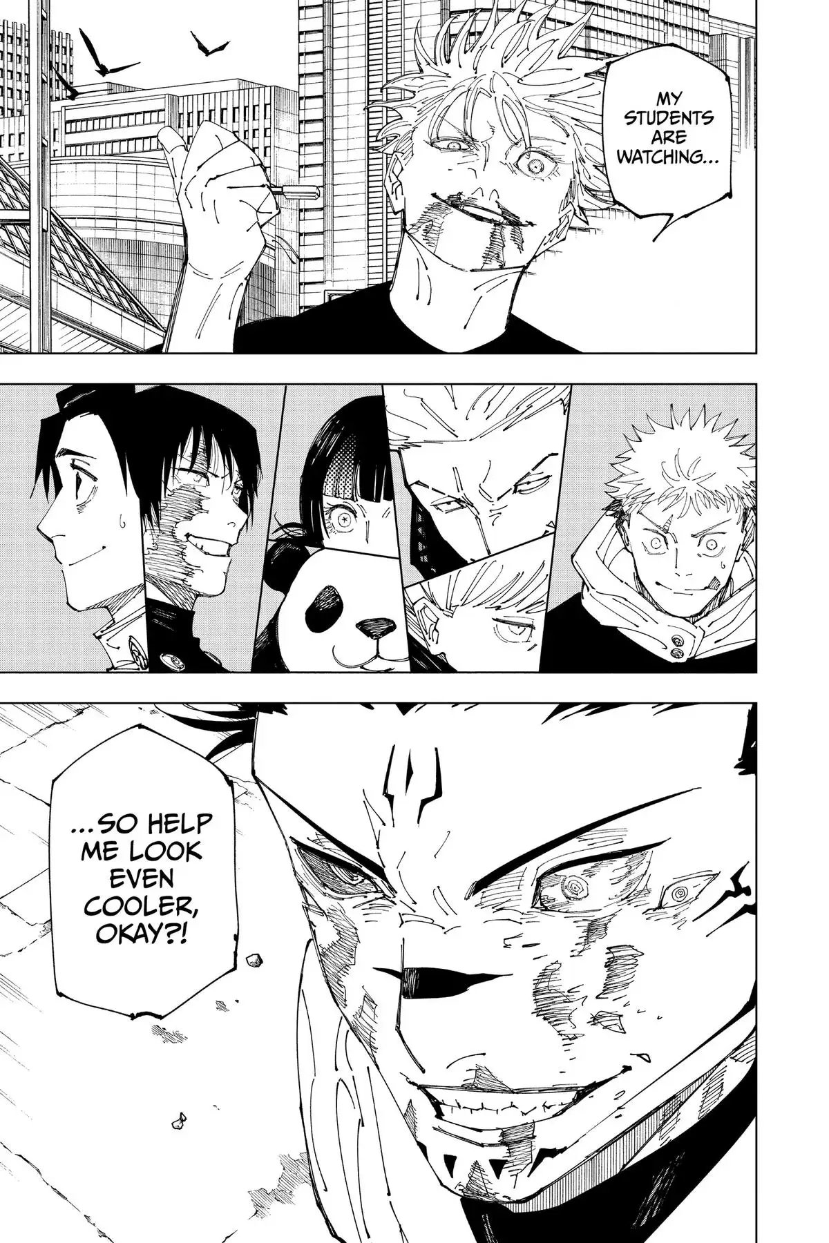 Read Jujutsu Kaisen Chapter 230 Page 17