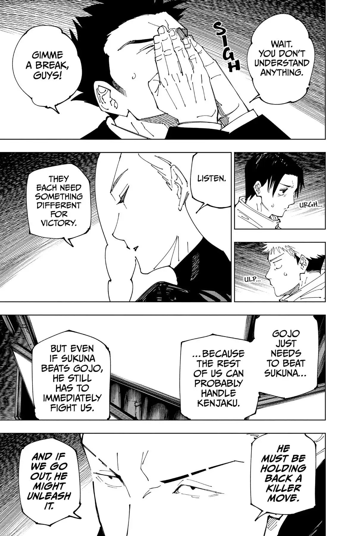 Read Jujutsu Kaisen Chapter 234 Page 3