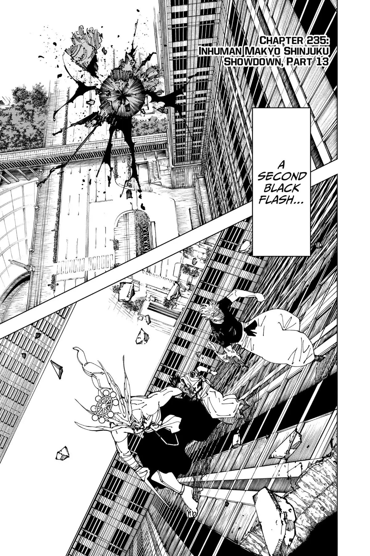 Read Jujutsu Kaisen Chapter 235 Page 1