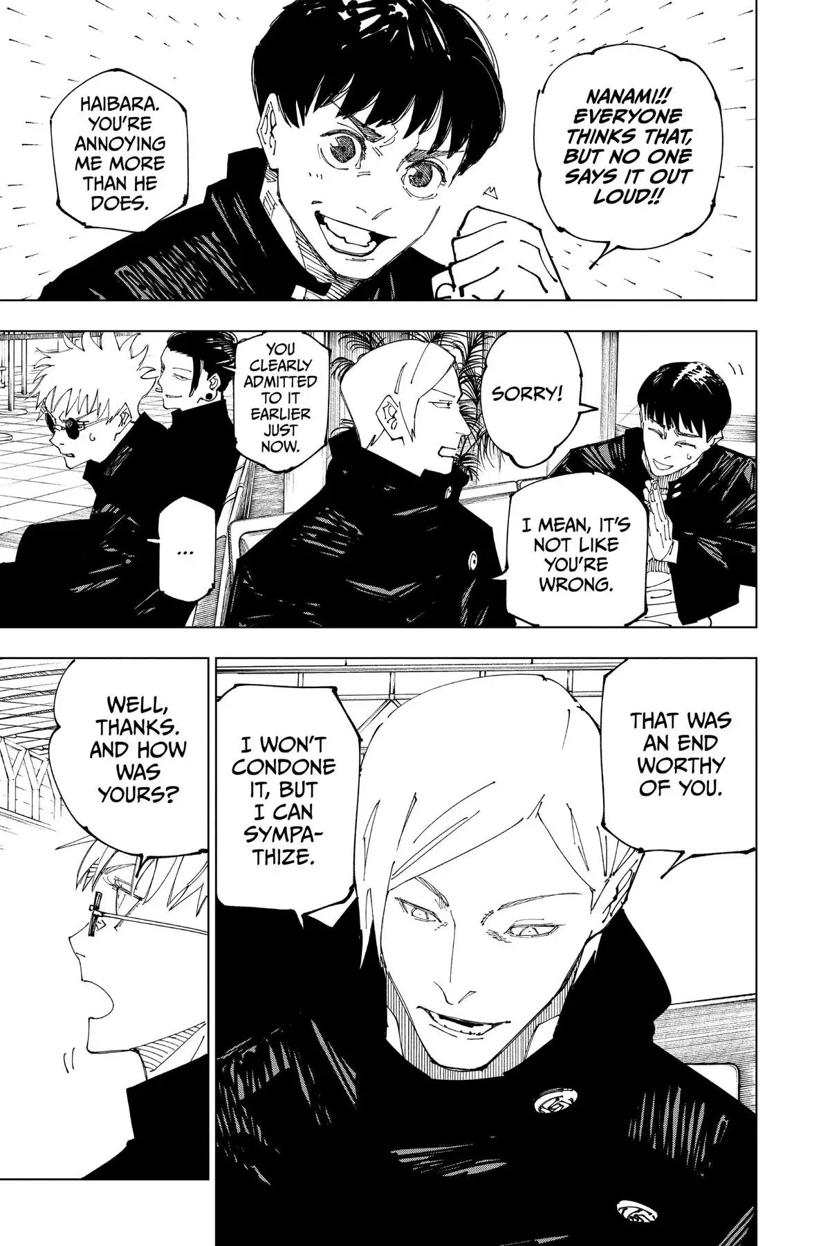 Read Jujutsu Kaisen Chapter 236 Page 7