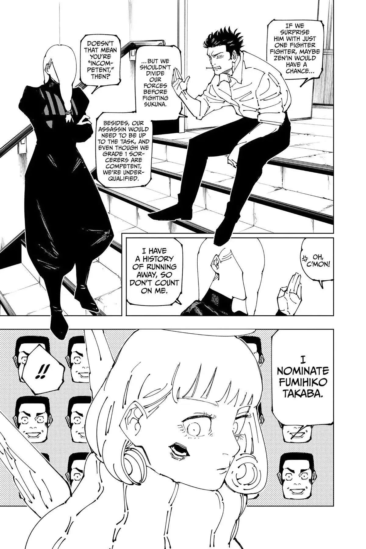 Read Jujutsu Kaisen Chapter 240 Page 5