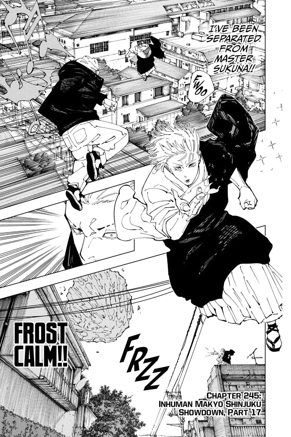 Read Jujutsu Kaisen Chapter 245 Page 1