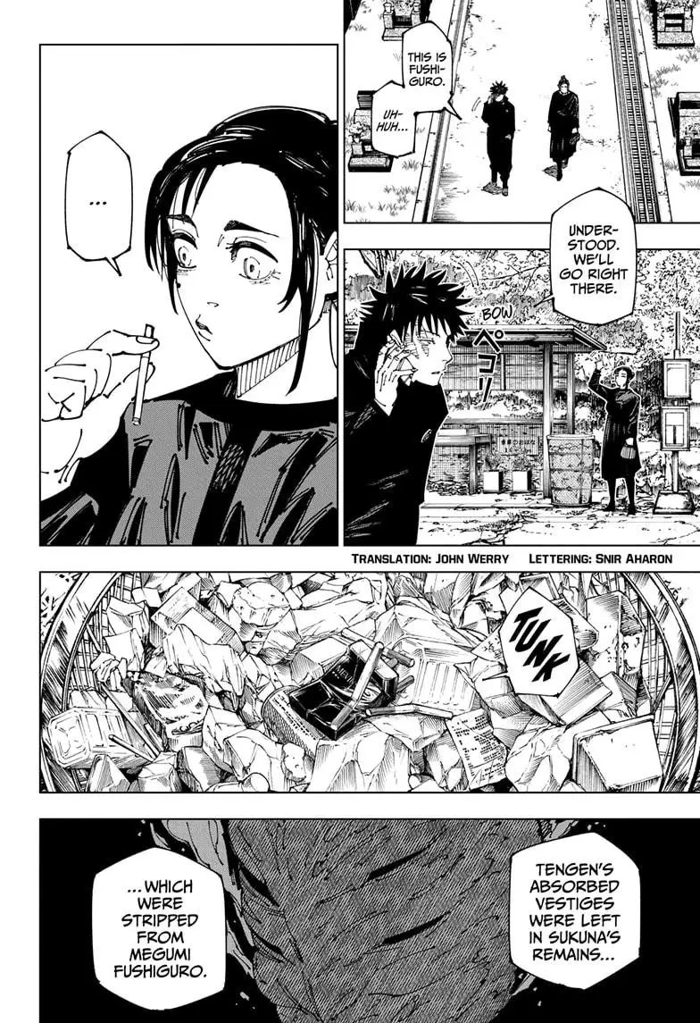 Read Jujutsu Kaisen Chapter 270 Page 2