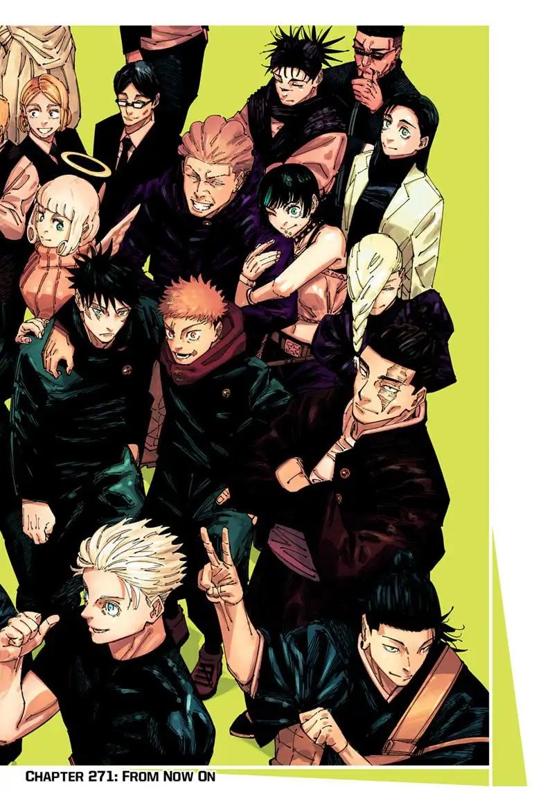 Read Jujutsu Kaisen Chapter 271 Page 1