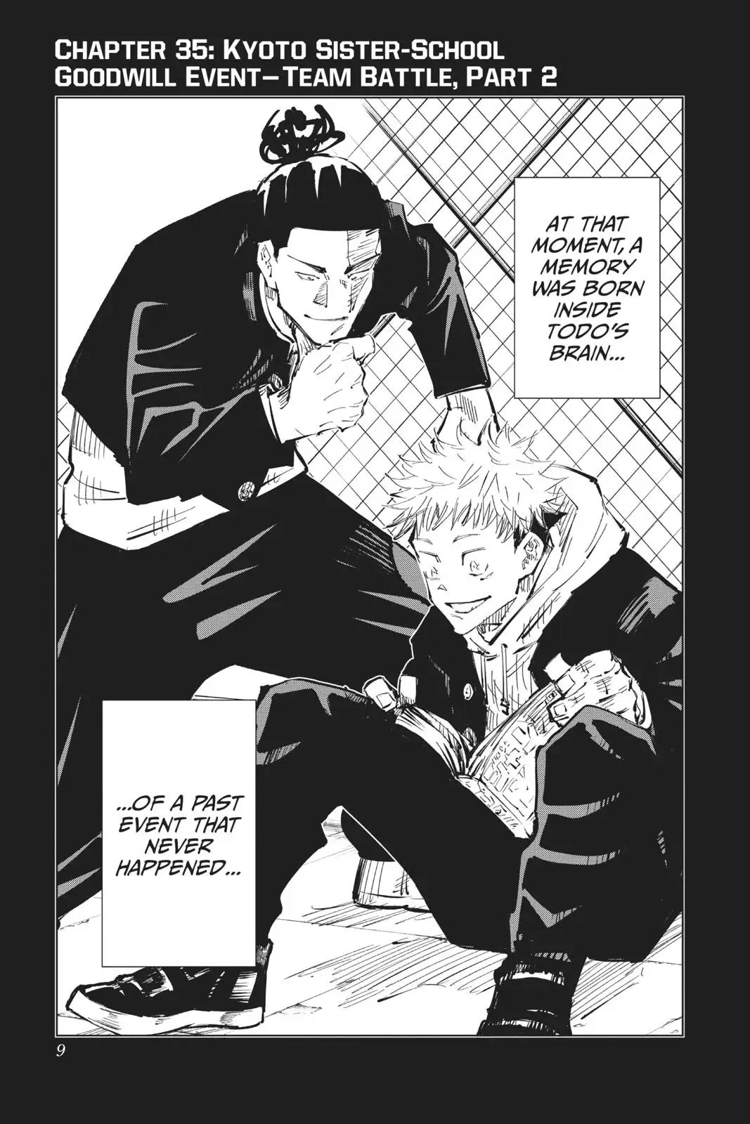 Read Jujutsu Kaisen Chapter 35 Page 9