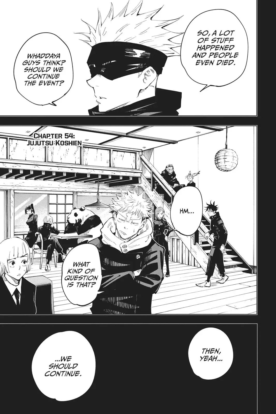 Read Jujutsu Kaisen Chapter 54 Page 1