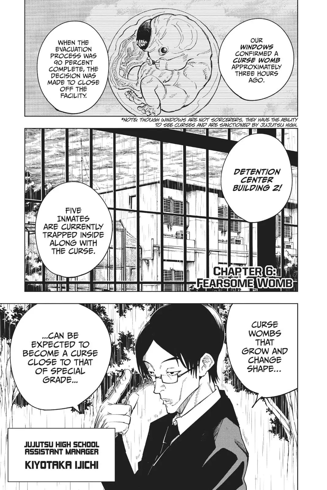 Read Jujutsu Kaisen Chapter 6 Page 1
