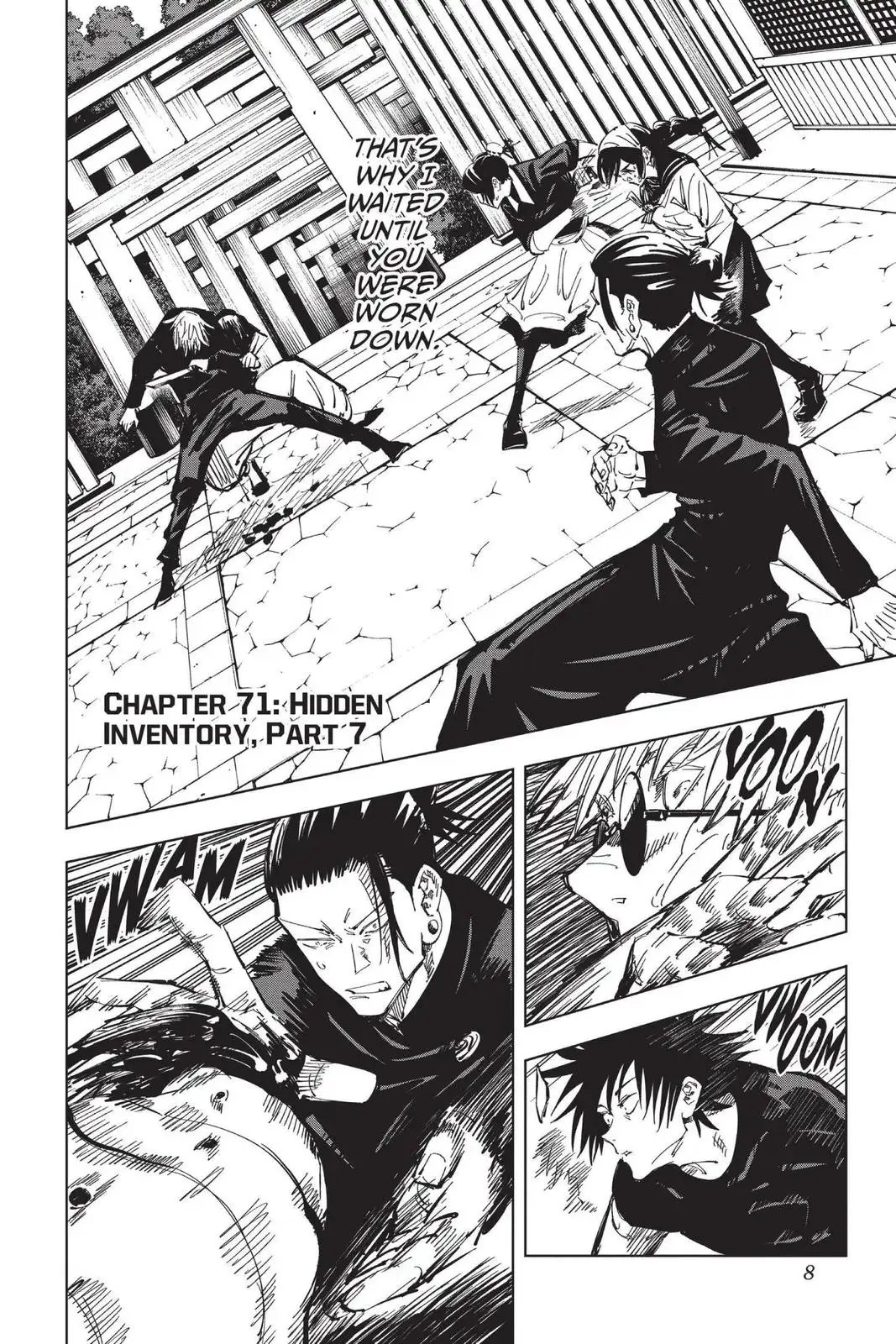 Read Jujutsu Kaisen Chapter 71 Page 8