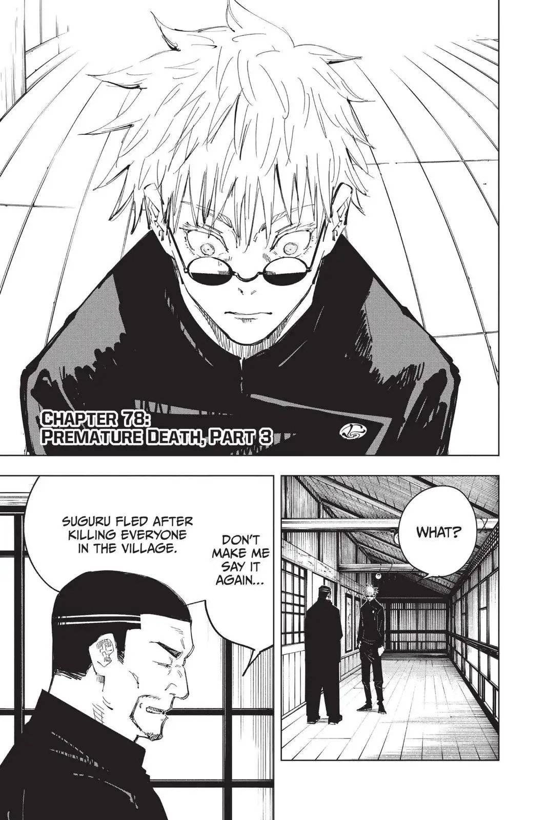 Read Jujutsu Kaisen Chapter 78 Page 1