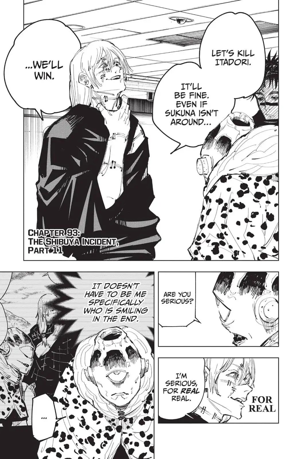 Read Jujutsu Kaisen Chapter 93 Page 1