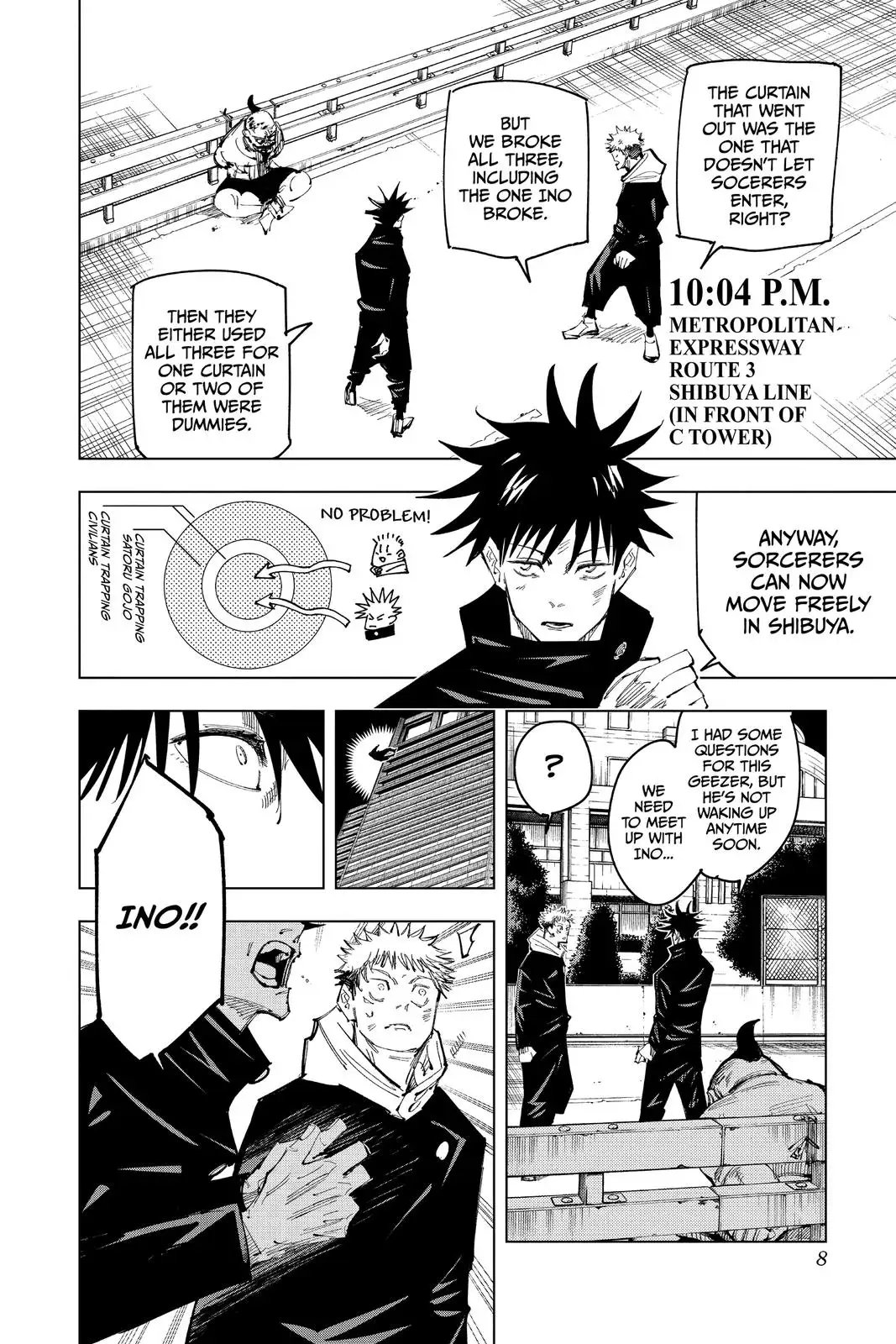 Read Jujutsu Kaisen Chapter 98 Page 8