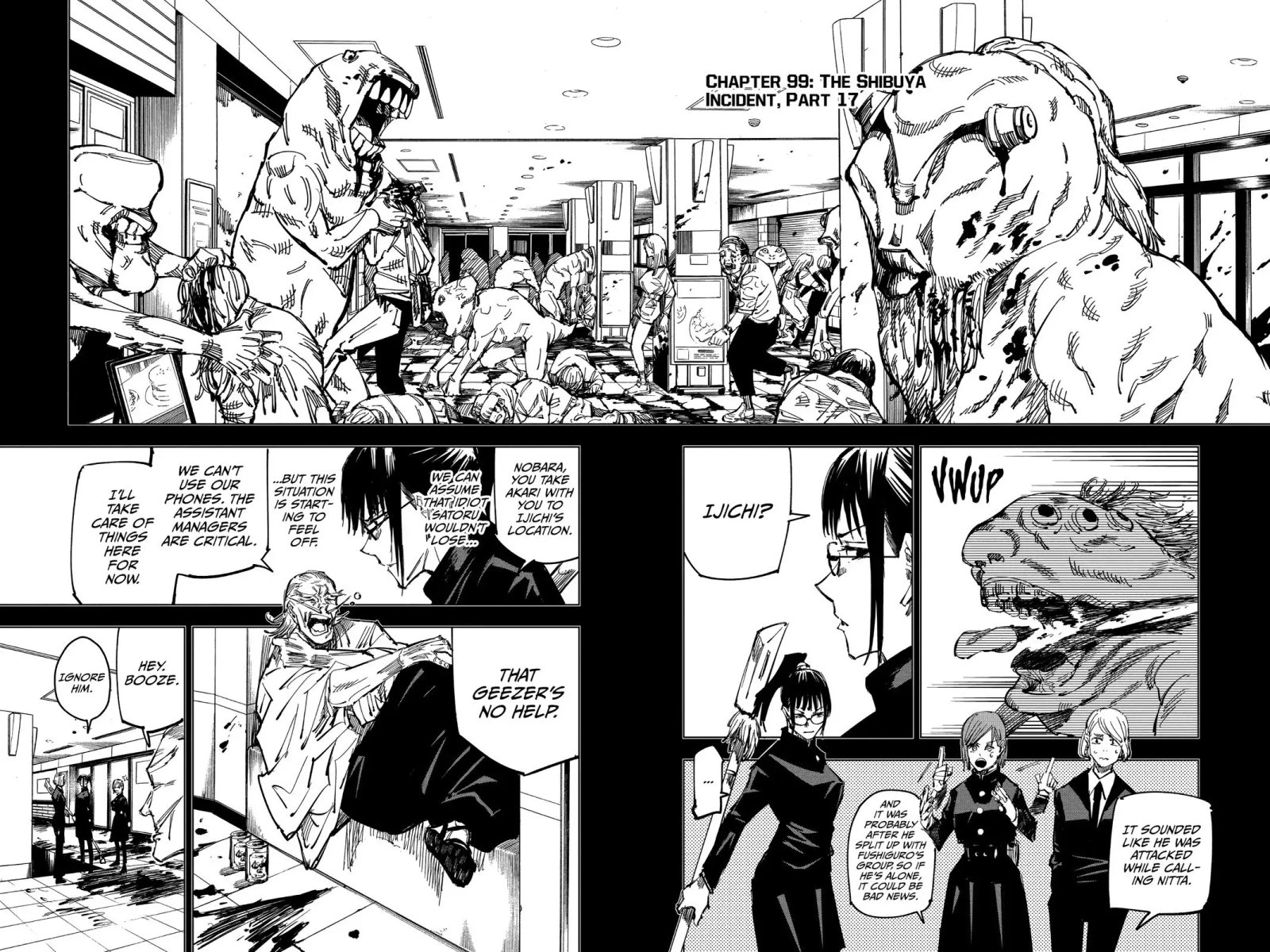 Read Jujutsu Kaisen Chapter 99 Page 2